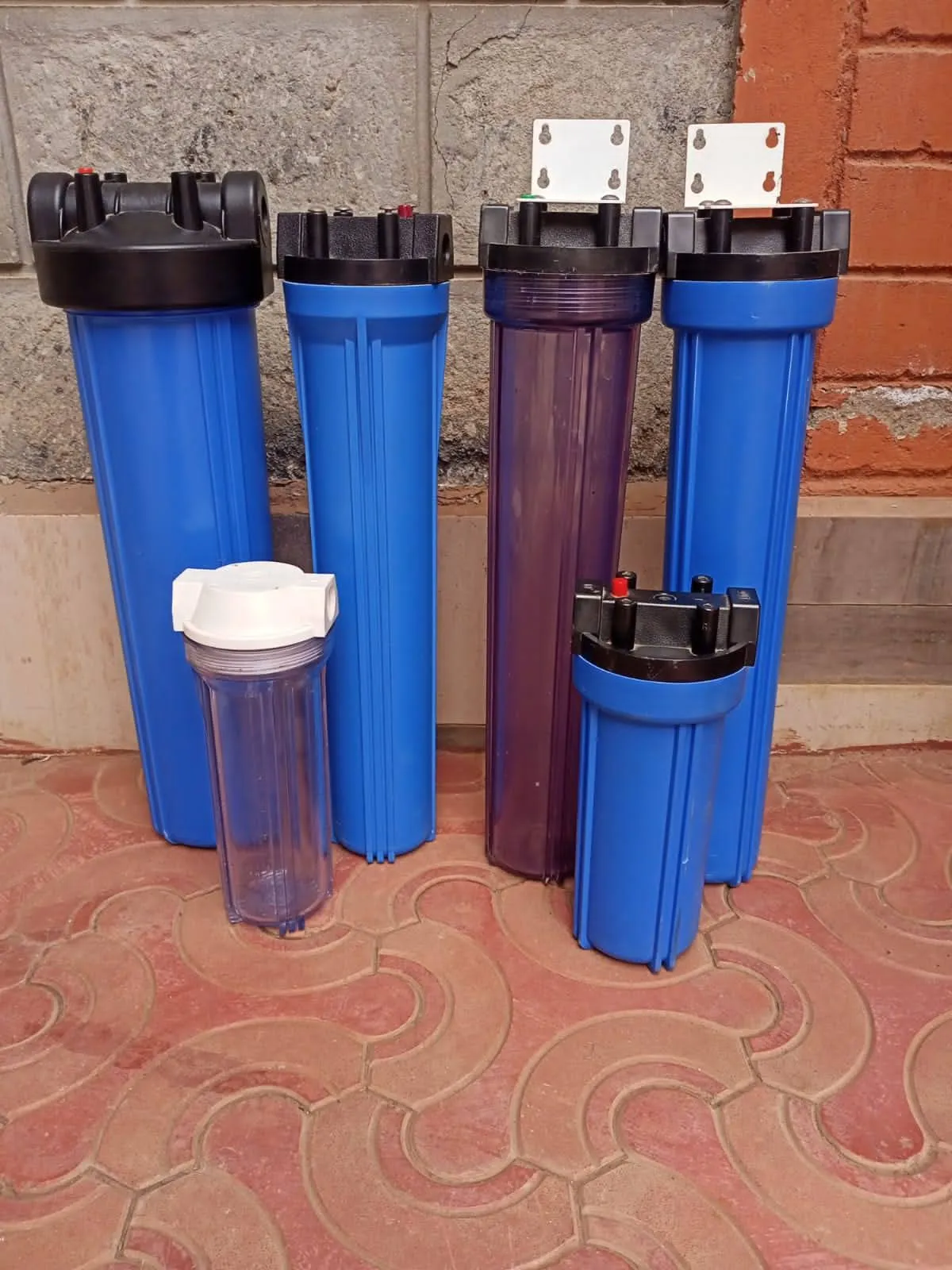 Blue Filter Housing